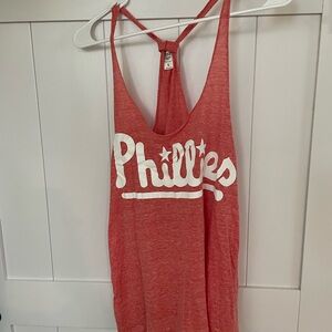 PINK Victoria's Secret Red Phillies Tank Top